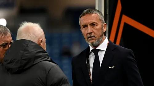 Marele regret al lui Meme Stoica, după FCSB – Lyon 1-3. A rostit numele unui singur fotbalist