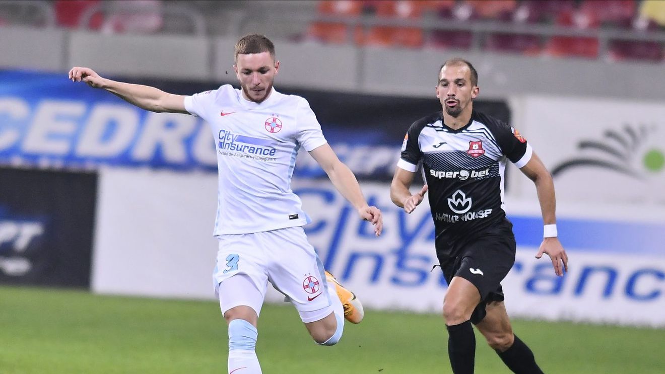 Probleme mari pentru Ionuț Panțîru. Fundașul a acuzat amețeli și probleme cu vederea! Decizia luată de staff-ul FCSB-ului