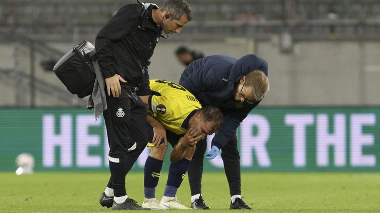 Verdictul antrenorului din Belgia după accidentarea lui Darius Olaru! Ce a dezvăluit despre lovitura violentă primită de fostul căpitan al FCSB