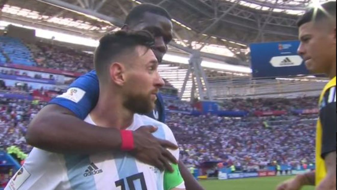 Pogba l-a surprins pe Messi la finalul partidei: gestul care a impresionat pe toată lumea | FOTO și VIDEO