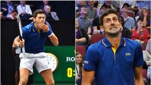 Novak Djokovic, lovit de karma. "F%^&. Am simțit că inima mi s-a oprit trei secunde" | VIDEO
