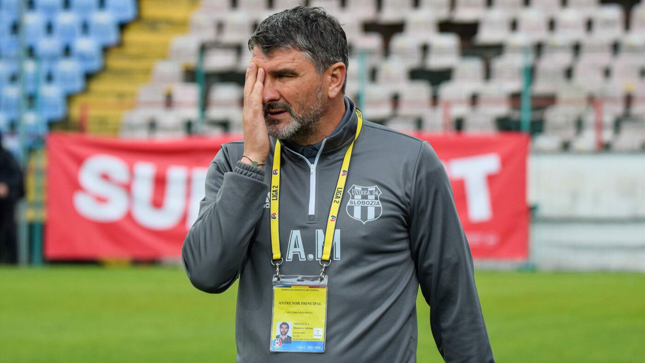 „Lupta e teribilă”. Adrian Mihalcea, răvăşit de înfrângerea dură din Gloria Buzău - Unirea Slobozia 3-0
