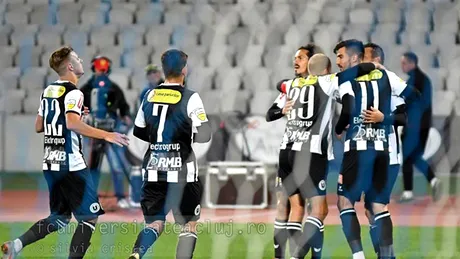 VIDEO | Cel mai frumos gol marcat de Universității Cluj în prima parte a sezonului,** votat de fanii 