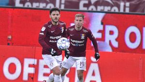 Jucătorii de la Rapid, cu fruntea în pământ după remiza cu CS Mioveni: „E un egal trist. Ne-a lipsit doar golul”