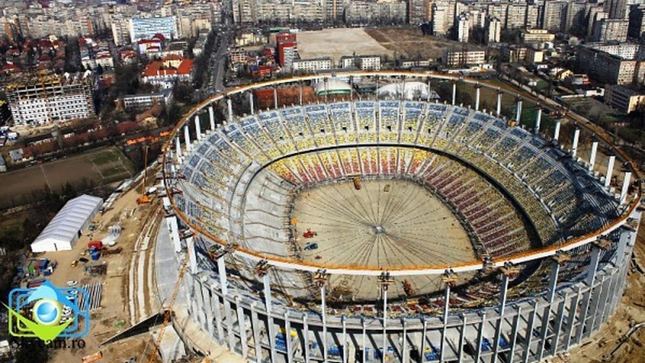 FOTO Imagini spectaculoase cu "Național Arena"!** Vezi cum arată ACUM noul stadion