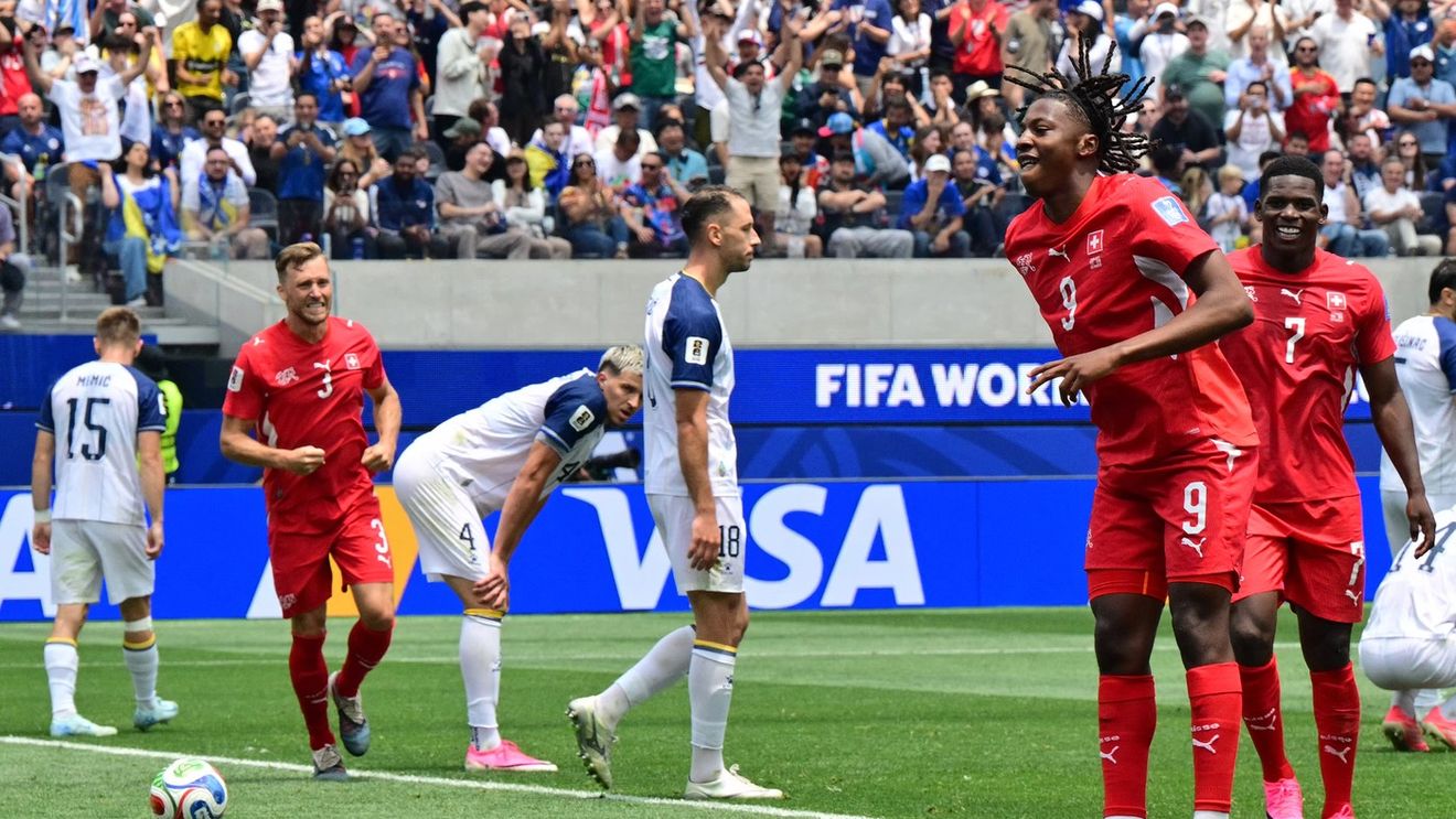 Elveția - Bosnia-Herțegovina 4-1. Cel mai tânăr din lot, originar din Angola și RD Congo, șterge fața urâtă a fotbalului european!