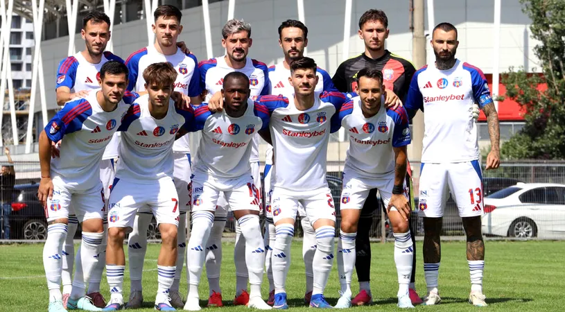 Schimbare după cinci ani! Steaua revine la sponsorul tehnic care a îmbrăcat-o în Liga 4, Liga 3 și în primele jocuri de la debutul în Liga 2