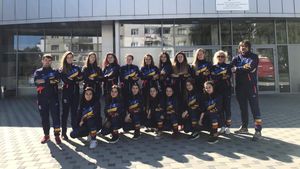 Fetele din naționala de polo a României, mesaj emoționant pentru combatarea coronavirusului: "Stați acasă acum ca să ne îmbrățișăm mai târziu" | VIDEO