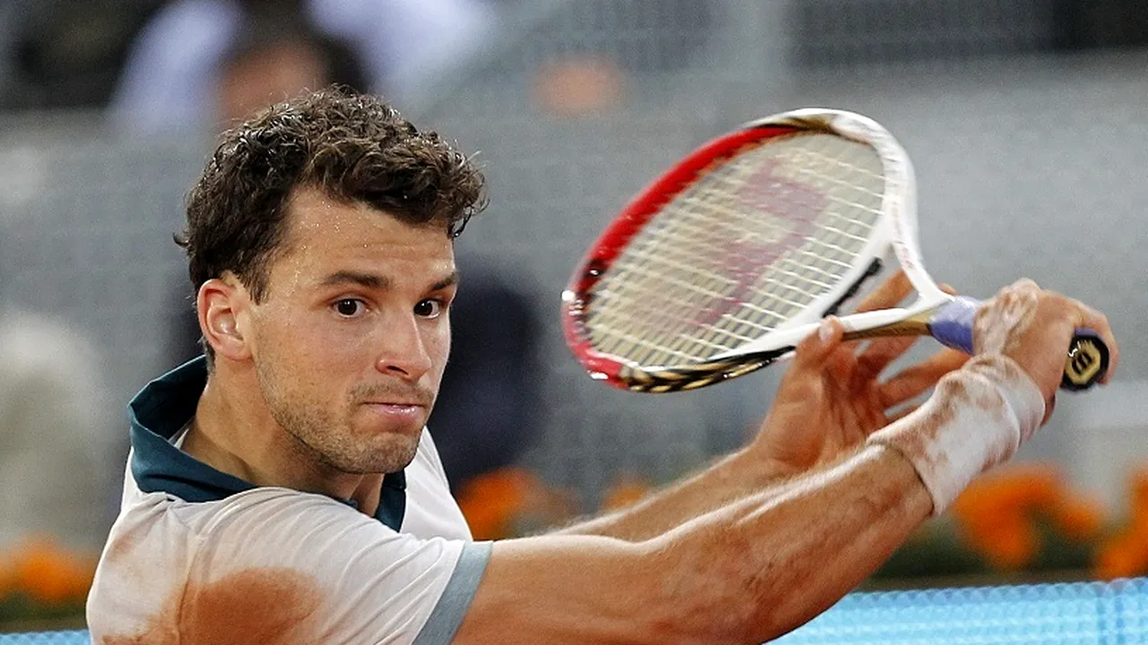 Grigor Dimitrov, primul favorit de la Năstase-Țiriac Trophy: 