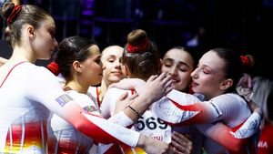 Calificare istorică la Jocurile Olimpice a echipei feminine de gimnastică a României! După 12 ani, fetele noastre revin acolo unde le este locul