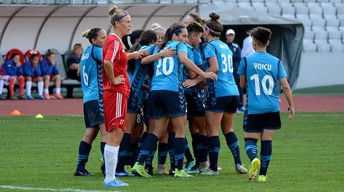 Olimpia Cluj, la un singur meci de calificarea în grupele Ligii Campionilor la fotbal feminin