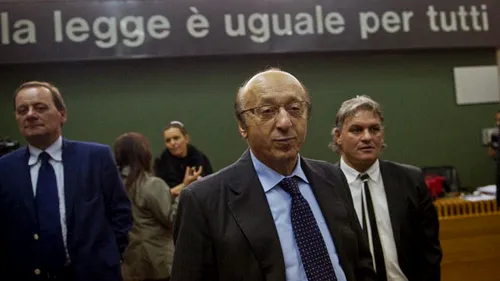 ARDE ITALIA!** Decizii drastice în cazul Calciopoli: 16 condamnări! Moggi a primit peste cinci ani de închisoare