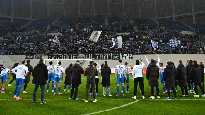 Universitatea Craiova și-a făcut calculele pentru titlu după ce a intrat pe primul loc în play-off: „Nu mai ai timp!”