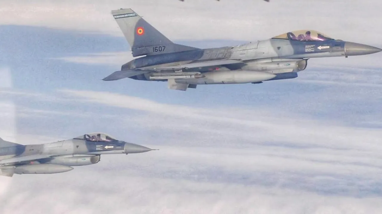 Zbor neautorizat pe teritoriul României, după invadarea Ucrainei de către ruși! Avionul militar a fost interceptat și aterizat de urgență la Bacău, la comanda NATO