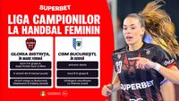 Liga Campionilor la handbal feminin: echipele românești, la extreme. ADVERTORIAL