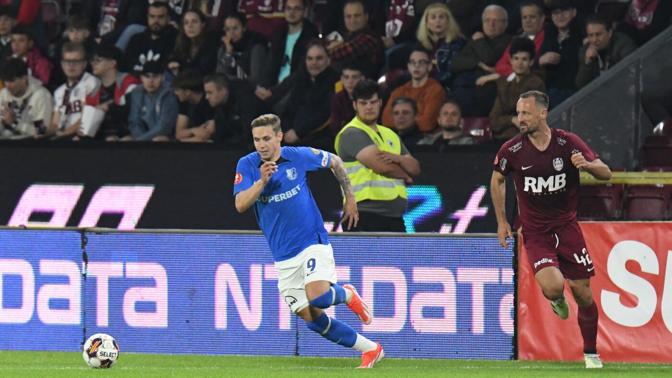 Se alege praful de transferul lui Louis Munteanu la CFR Cluj: „Sunt sceptic”