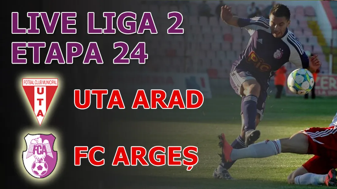 UTA învinge pe FC Argeș fără emoții,** câștigând la scor de neprezentare!