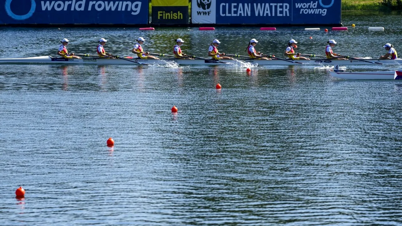 România a luat aur la Campionatele Europene de canotaj în proba „regină”!