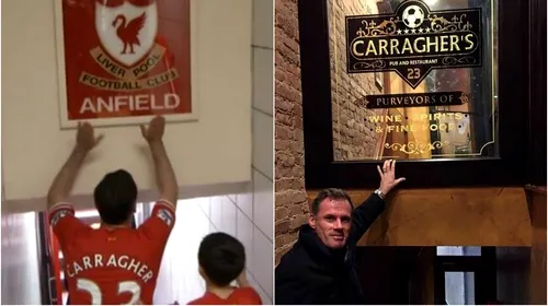 IMAGINEA ZILEI | Carragher nu uită de unde a plecat. Pub-ul său din New York a devenit un altar pentru fanii lui Liverpool