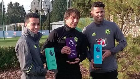 Chelsea ia tot! Diego Costa, jucătorul lunii în Premier League. Antonio Conte, cel mai bun antrenor. Pedro a dat golul lunii