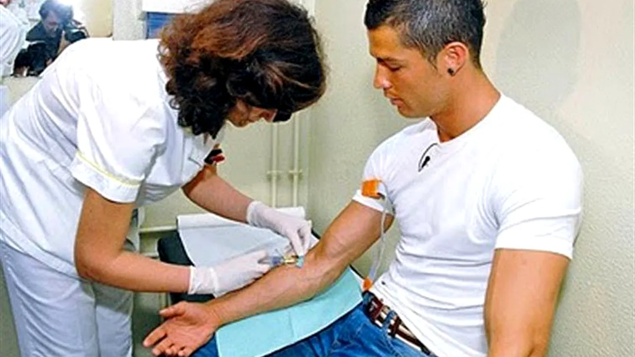 Cristiano Ronaldo a donat sânge pentru victimele accidentului feroviar din Galiția