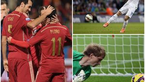 Rezultate și clasamente din preliminarile EURO 2016 | Rooney a marcat la meciul cu numărul 100 pentru echipa națională: Anglia - Slovenia 3-1. Gafa lui Arlauskis a decis soarta meciului Elveția - Lituania 4-0