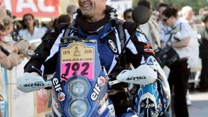 Edemul pulmonar i-a fost fatal motociclistului francez