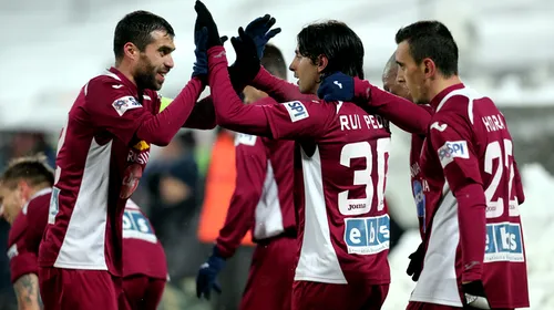 Un nou test reușit pentru jucătorii lui Paulo Sergio!** CFR Cluj – Malaga B 4-1