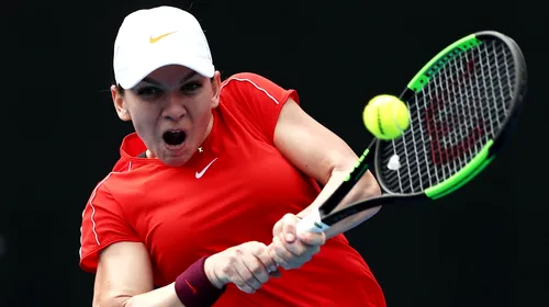 Simona Halep – Sofia Kenin, în turul doi la Australian Open. Organizatorii au anunțat când are loc partida
