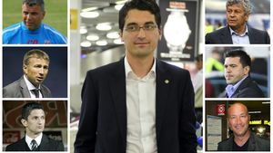 Analiză pe textul lui Burleanu. Din opt antrenori "mititei" au rămas deodată doi: Cosmin Olăroiu și Mircea Lucescu corespund portretului făcut de șeful FRF celui cu care negociază preluarea naționalei

