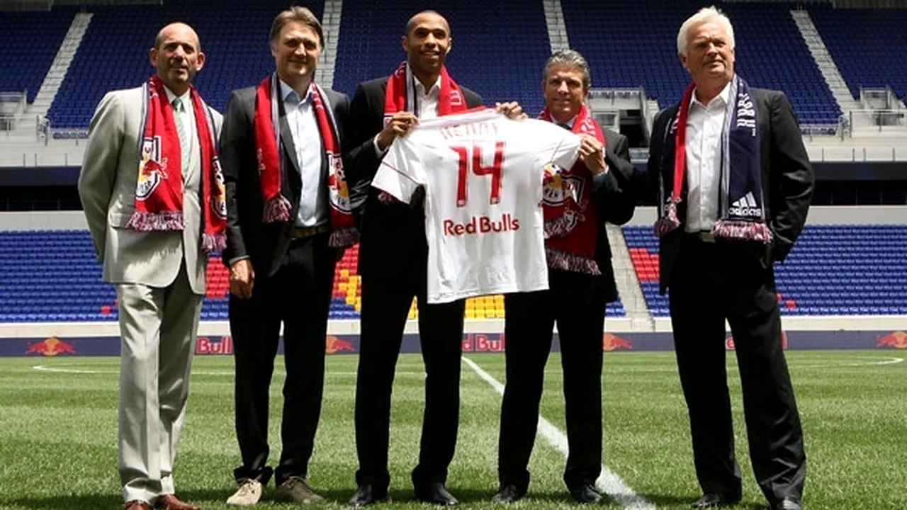 VIDEO** Thierry Henry a fost prezentat oficial la New York Red Bulls
