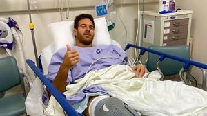 Cum și-a sensibilizat fanii! Juan Del Potro, fotografiat pe patul de spital după operația la genunchi. Mesajul de încurajare al lui Novak Djokovic