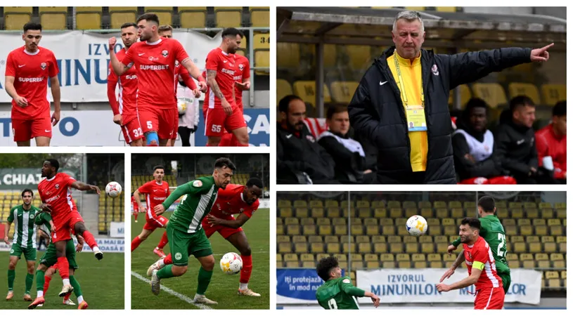 AFC Câmpulung Muscel a umilit Concordia chiar la Chiajna și a retrogradat matematic în Liga 3! Alecsandru Popovici: ”Declicul a fost primul gol”
