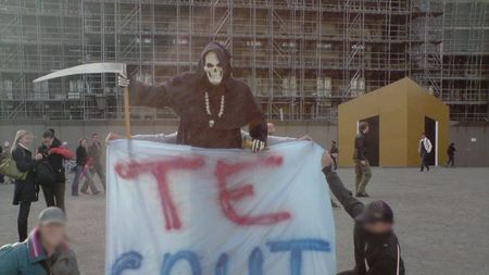 FOTO** Mesaj din Olanda pentru Becali: "Te caută moartea!"