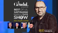 Gândul prezintă Best of Marius Tucă Show – vineri, 24 aprilie, de la ora 20.00