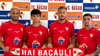 FC Bacău a prezentat primele patru achiziții ale verii! Lotul pe care mizează Constantin Enache în acest moment