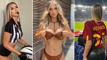Idila care a surprins pe toată lumea: un fotbalist din Serie A a chemat-o la meci pe Tori Hubbard, cel mai de succes model de pe Tik-Tok: „Sunt aici să te văd câștigând” | GALERIE FOTO