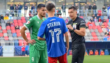 Reacția lui Daniel Oprița, după ce arbitrul Dumitru Mormeci a făcut praf partida Stelei cu CSC Dumbrăvița. Ce i-a spus în privat ”centralului”