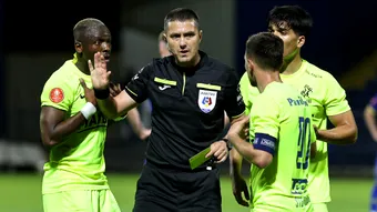 Arbitrul VAR de la jocul tur arbitrează returul barajului pentru SuperLigă dintre Metaloglobus și Poli Iași