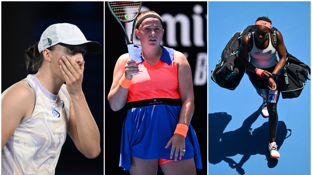 „Bombe" în serie la Australian Open: Iga Swiatek și Coco Gauff, eliminate în optimi! Jelena Ostapenko și Elena Rybakina ating în premieră faza sferturilor | VIDEO