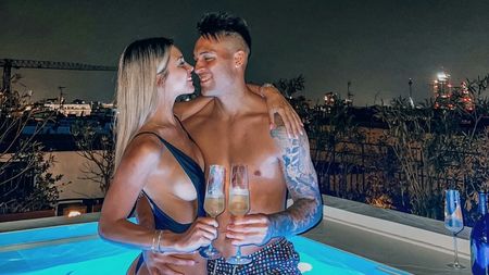 Lautaro Martinez, escapadă cu soția înaintea duelului cu Olanda din sferturile de finală ale Campionatului Mondial! Cum a fost surprins fotbalistul Argentinei | GALERIE FOTO
