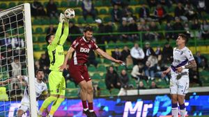 FC Argeș - CFR Cluj 0-1, în etapa 5 din play-off-ul Superligii. Victorie a ardelenilor, venită cu 40 de secunde înainte de finalul prelungirilor