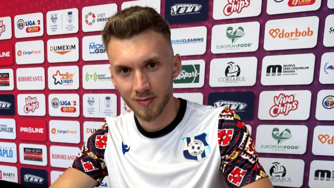 Erik Lincar îi dă o șansă la FC Bihor unui fost elev al său la Turris Oltul și U Cluj. Nou-venitul are doar 19 minute jucate în 2025 la Gloria Buzău
