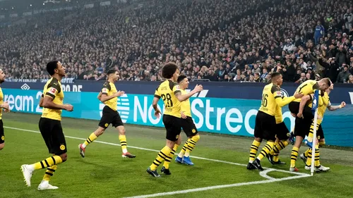 Borussia Dortmund e de neoprit în Bundesliga. A câștigat derby-ul Ruhr-ului și are un avans uriaș față de Bayern Munchen