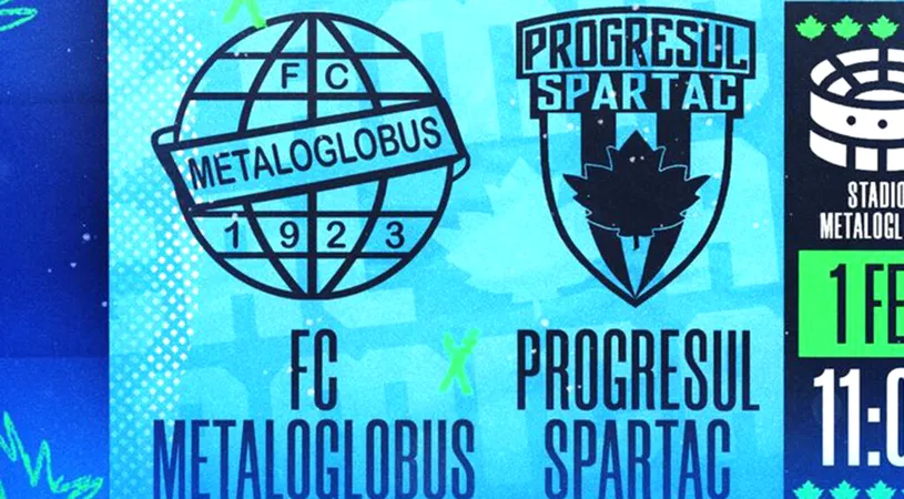 Metaloglobus s-a descătușat în amicalul cu Progresul Spartac, în ziua în care a început cantonamentul de la Snagov. Doi jucători ai lui Zicu au reușit ”duble”