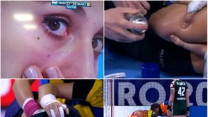 Neagu s-a accidentat grav la genunchi și a fost dusă cu salvarea la spital! VIDEO | Cristina, în urlete și lacrimi de durere