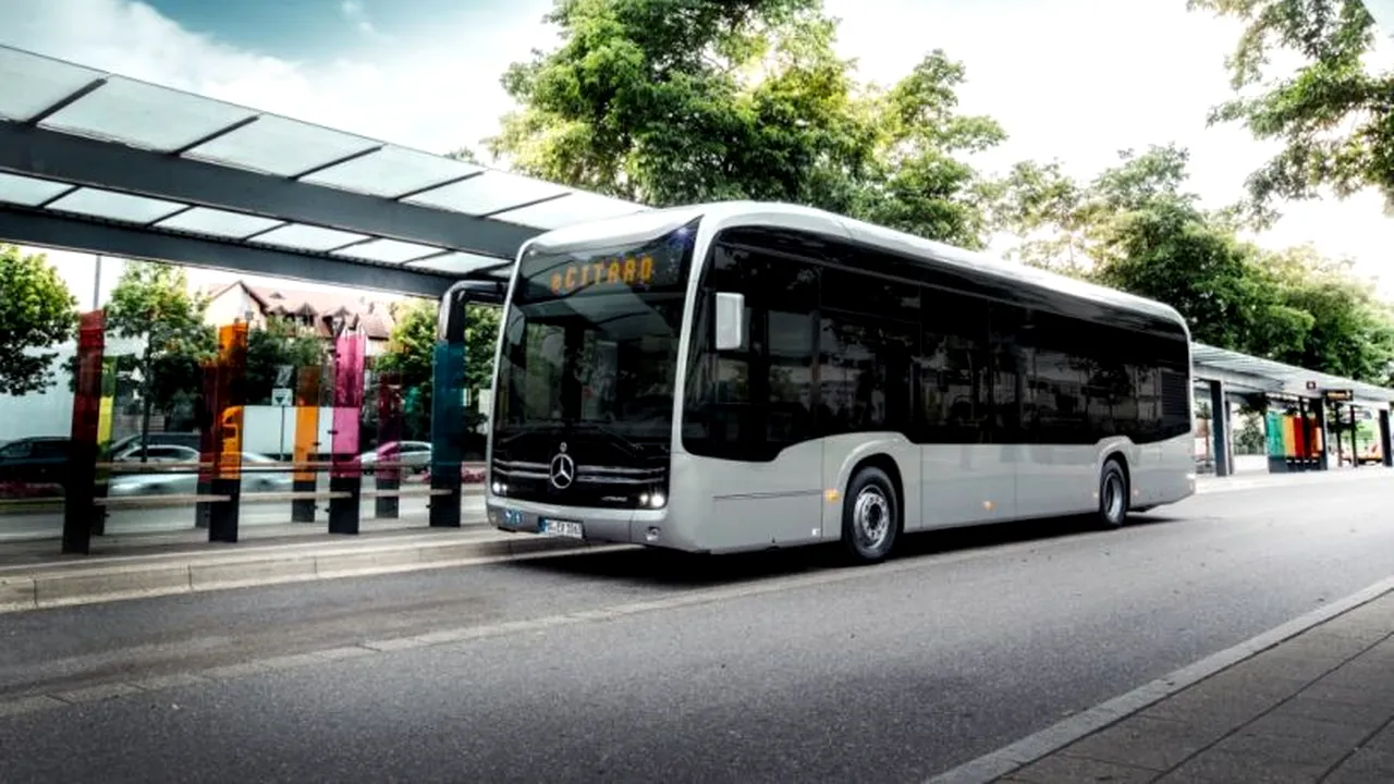 Premieră mondială! Mercedes-Benz eCitaro-autobuzul urban 100% electric
