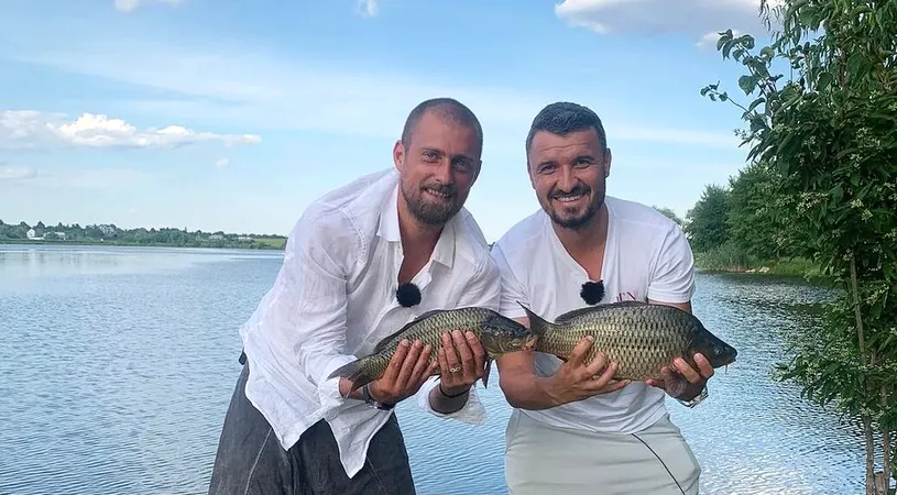 Lovitură pe baltă: Gabriel Tamaș și Constantin Budescu au reușit o captură uriașă la pescuit!