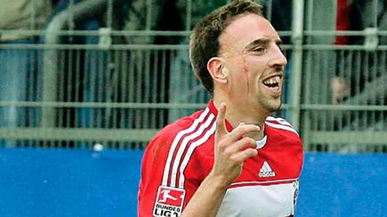 Ribery, fotbalistul anului în Germania