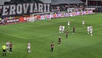 Rapid – Dinamo. Cartonaș galben pentru PORTAR din minutul 8 în atmosfera INCANDESCENTĂ din Giulești